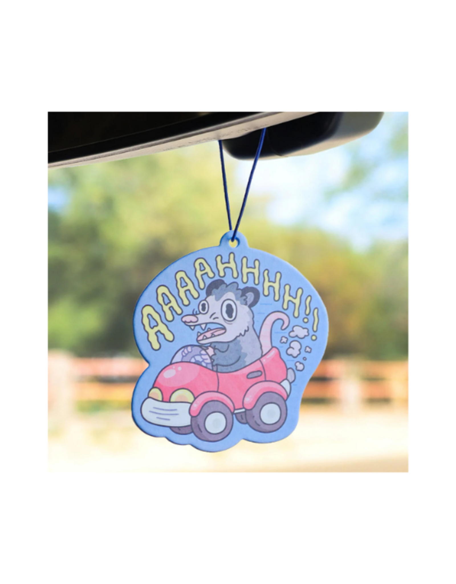 Turtle Soup Turtle's Soup - Panic Opossum Cedarwood and Sage Scented Air Freshener