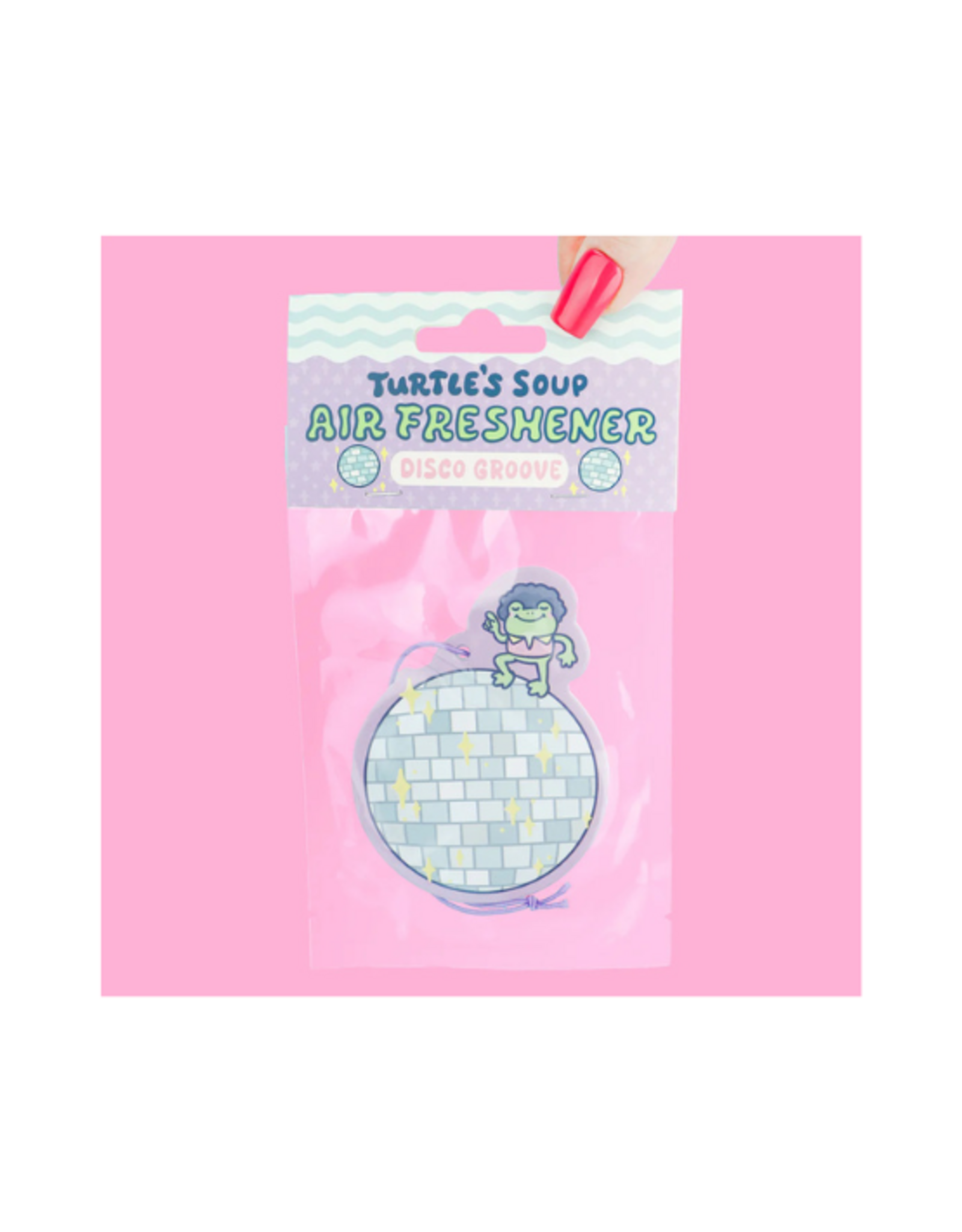 Turtle Soup Turtle's Soup - Disco Frog Cologne Scented Air Freshener
