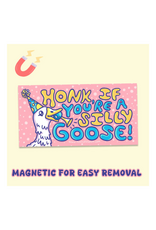 Turtle Soup Turtle's Soup - Honk If You’re a Silly Goose Bumper Magnet