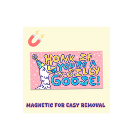 Turtle Soup Honk If You’re a Silly Goose Bumper Magnet