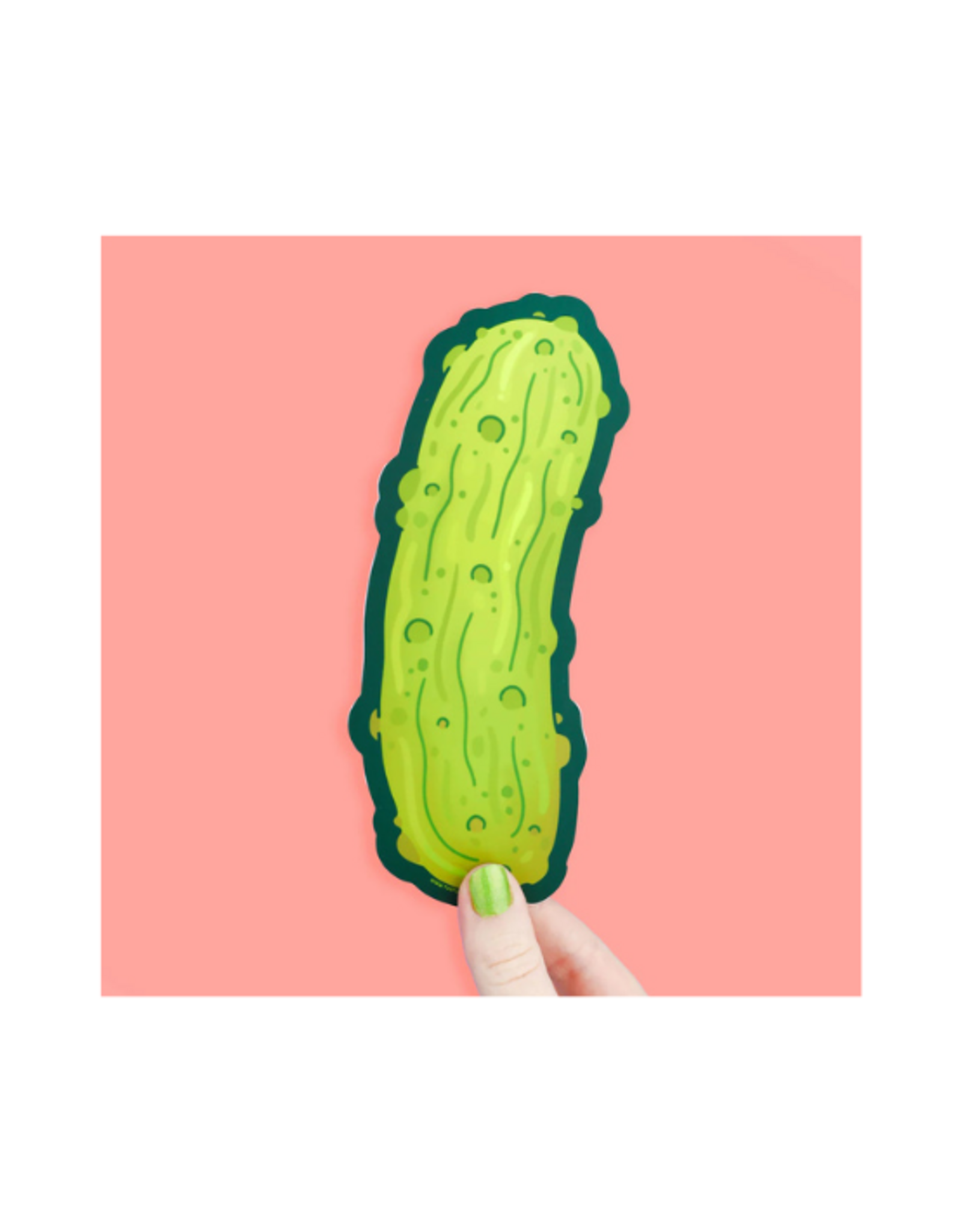 Turtle Soup Turtle's Soup - Juicy Dill Pickle Long Vinyl Sticker