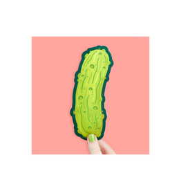 Turtle Soup Juicy Dill Pickle Long Vinyl Sticker