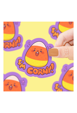 Turtle Soup Turtle's Soup - I’m Corny Candy Corn Vinyl Sticker