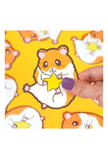 Turtle Soup Turtle's Soup - Ultra Super Cute Hamster Vinyl Decal Sticker