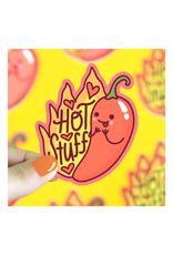 Turtle Soup Turtle's Soup - Hot Stuff Chili Pepper Vinyl Sticker