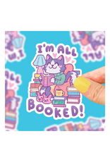 Turtle Soup Turtle's Soup - I'm All Booked Vinyl Sticker