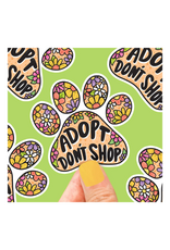 Turtle Soup Turtle's Soup - Adopt Don't Shop Vinyl Sticker