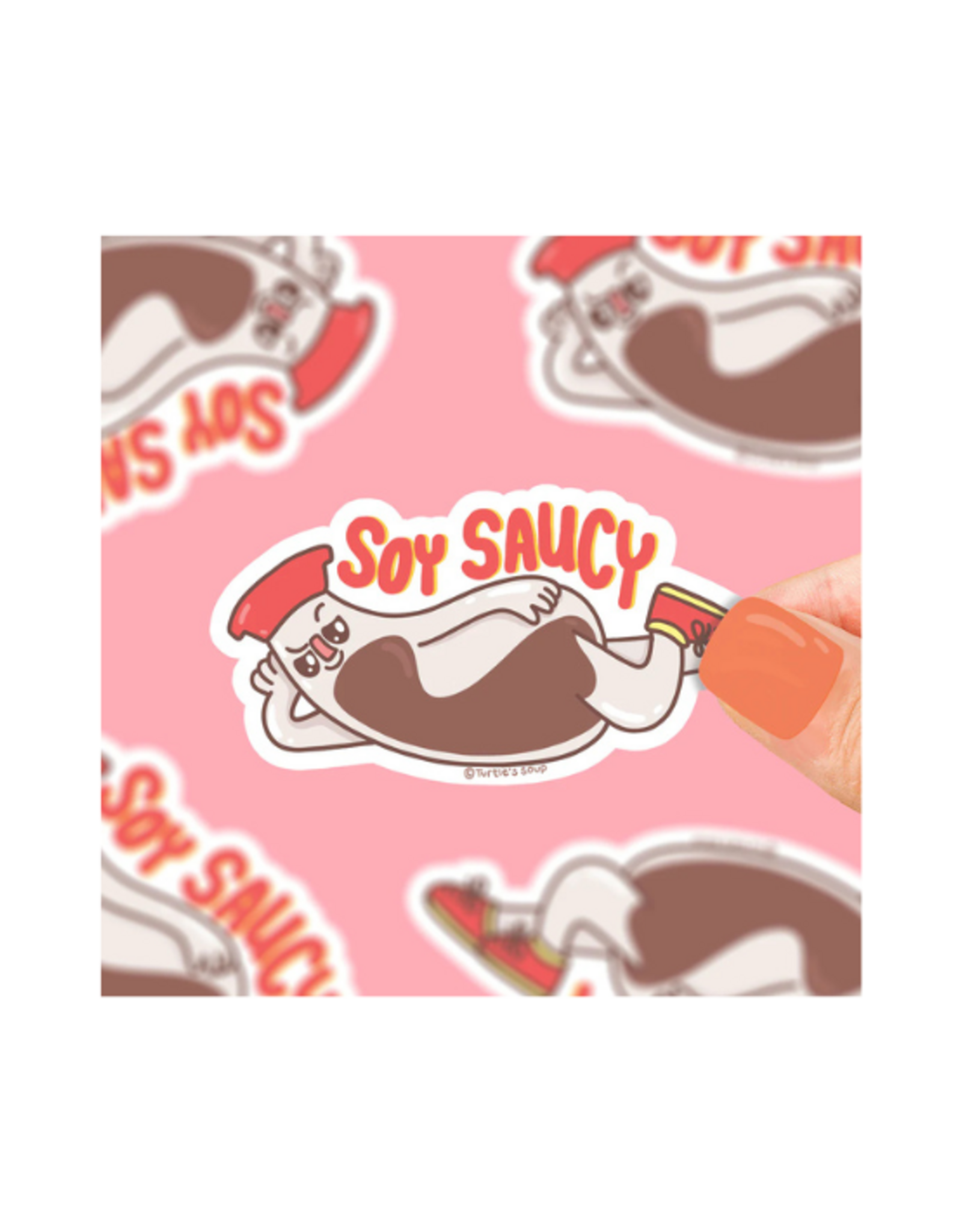 Turtle Soup Turtle's Soup - Soy Saucy Sauce Vinyl Sticker