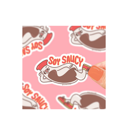 Turtle Soup Soy Saucy Sauce Vinyl Sticker
