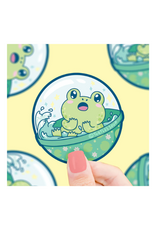 Turtle Soup Turtle's Soup - Frog Capsule Prize Toy Vinyl Sticker