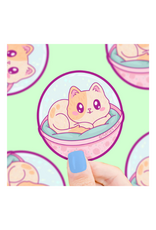 Turtle Soup Turtle's Soup - Cat Capsule Prize Toy Vinyl Sticker