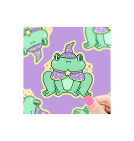 Turtle Soup Witch Frog Magic Vinyl Sticker