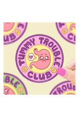 Turtle Soup Turtle's Soup - Tummy Trouble Club IBS Disease Awareness Vinyl Sticker