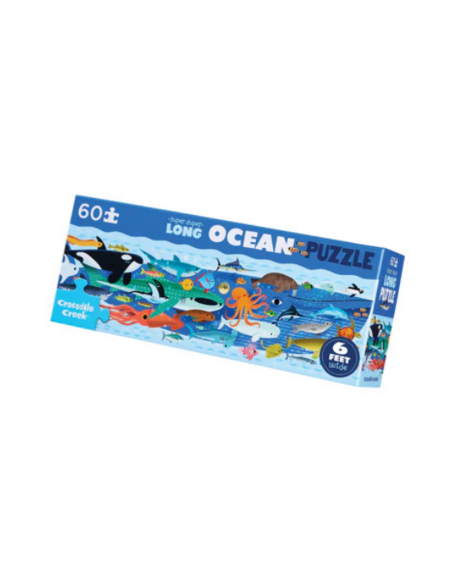 Crocodile Creek - 60-Pc Super Duper Long Puzzle Ocean