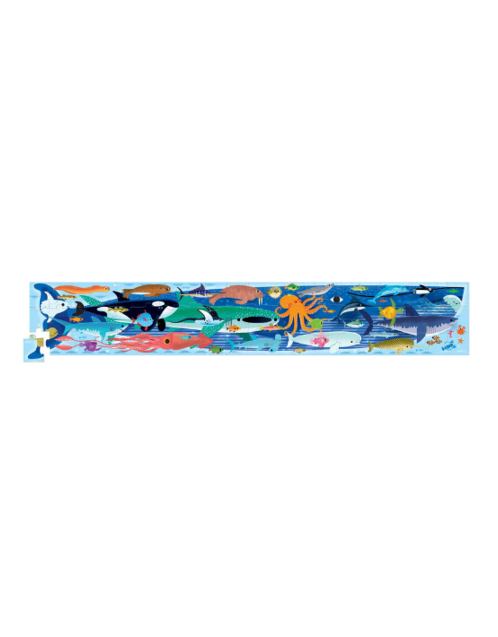 Crocodile Creek - 60-Pc Super Duper Long Puzzle Ocean