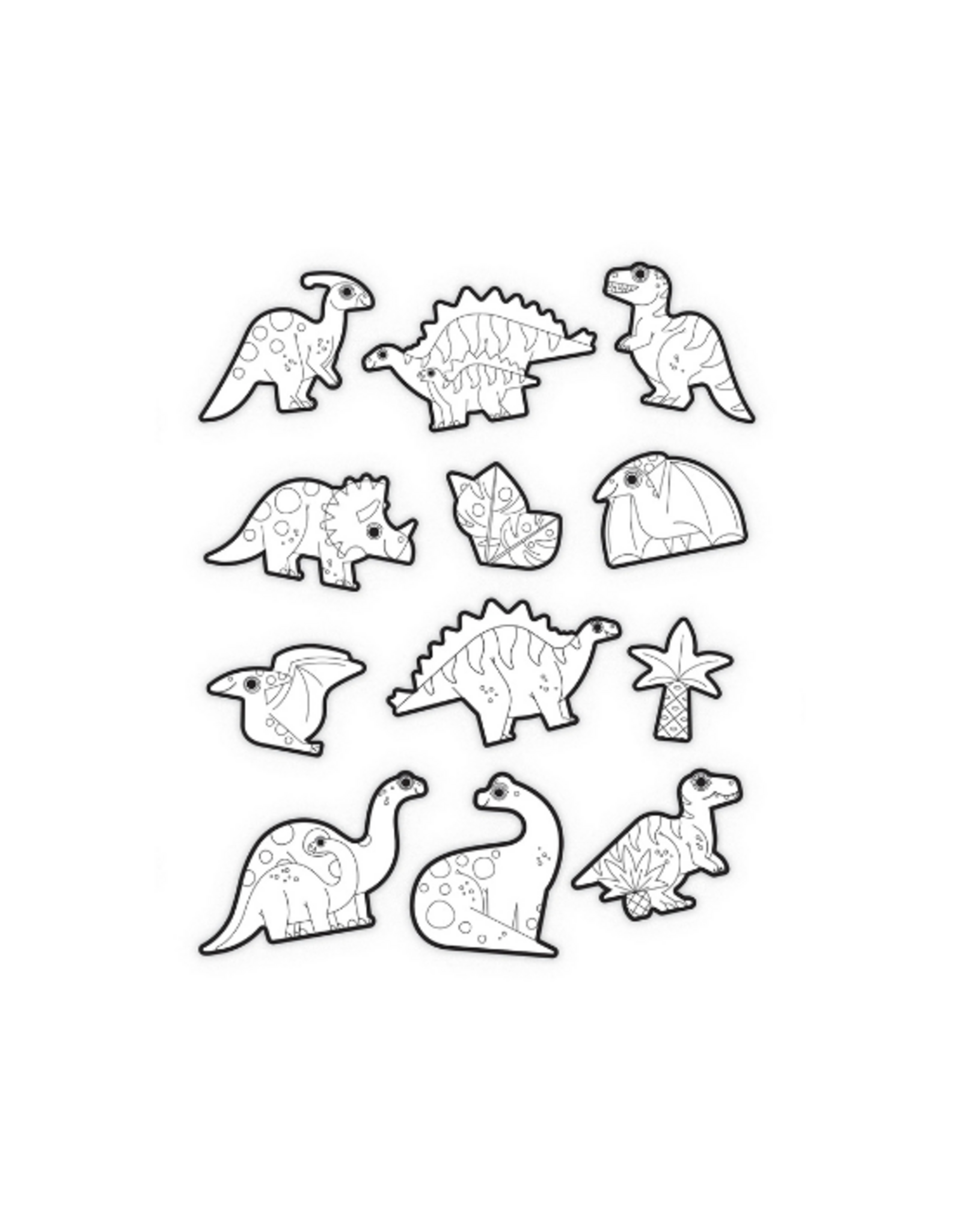 Crocodile Creek - Dinosaurs Coloring Stickers