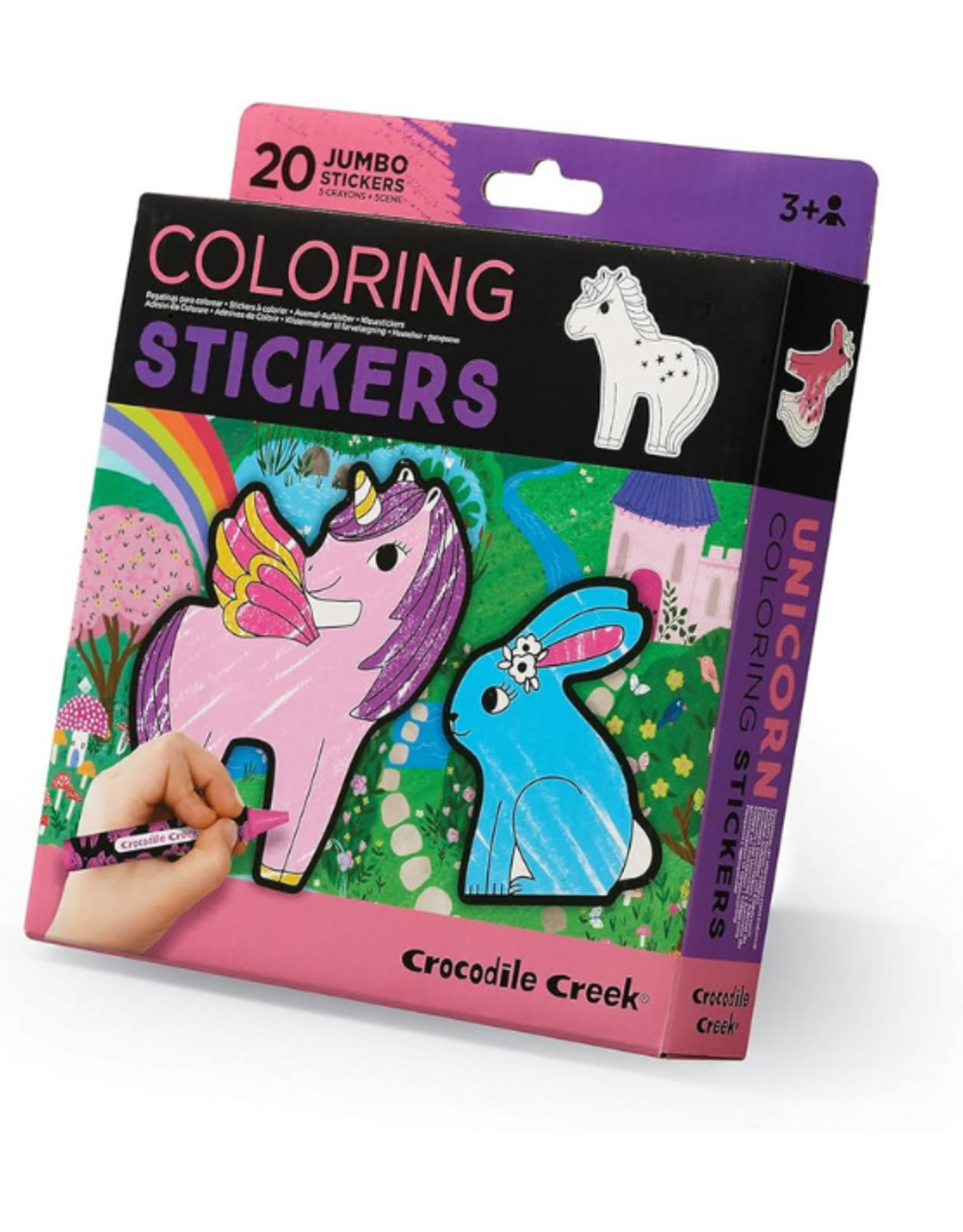 Crocodile Creek - Unicorn Coloring Stickers