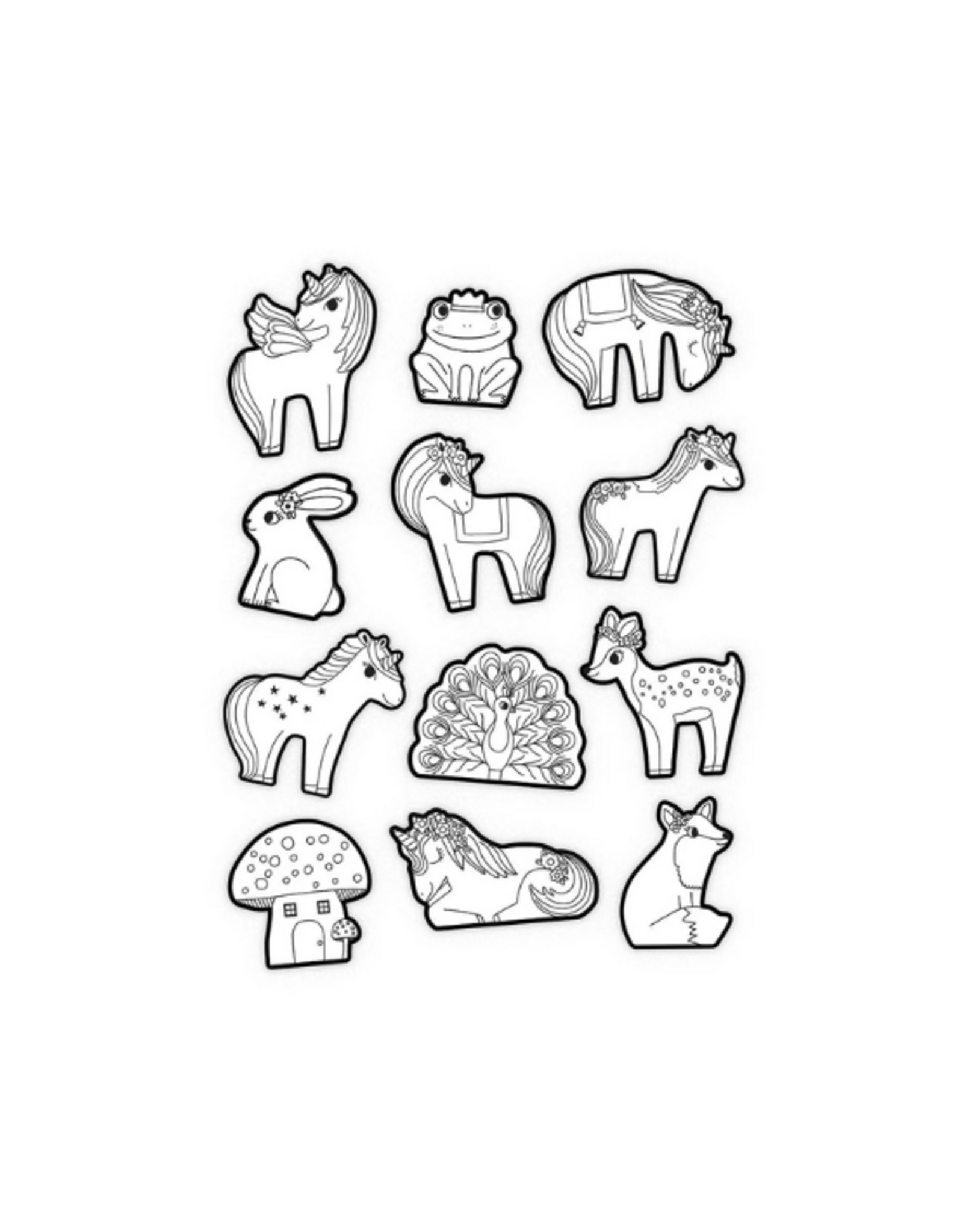 Crocodile Creek - Unicorn Coloring Stickers