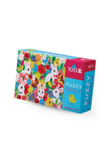 Crocodile Creek - Bunny Fuzzy Puzzle 100pcs