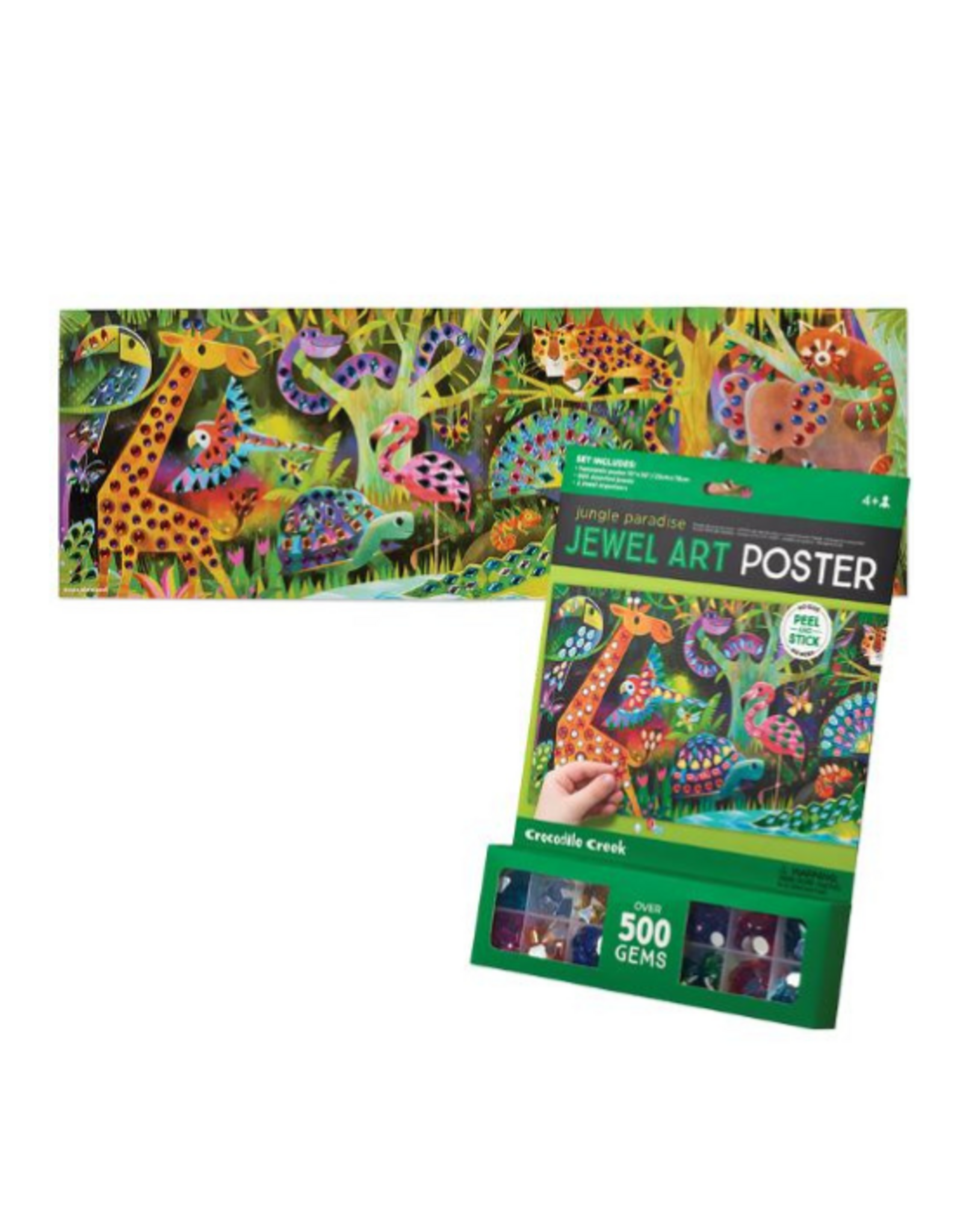 Crocodile Creek - Jewel Art Jungle Paradise
