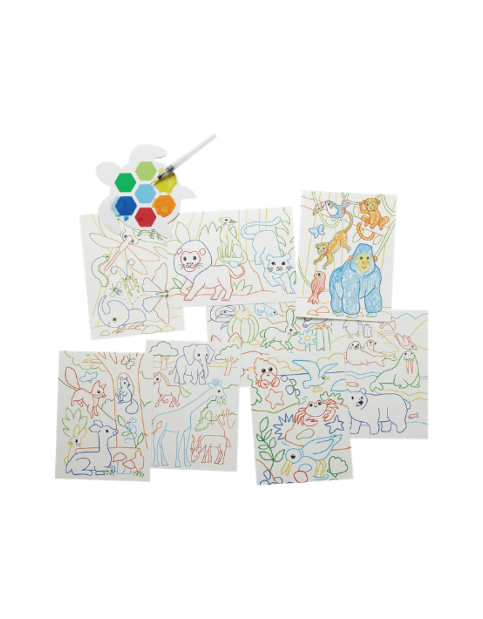 Crocodile Creek - Magic Watercolor/Amazing Animals