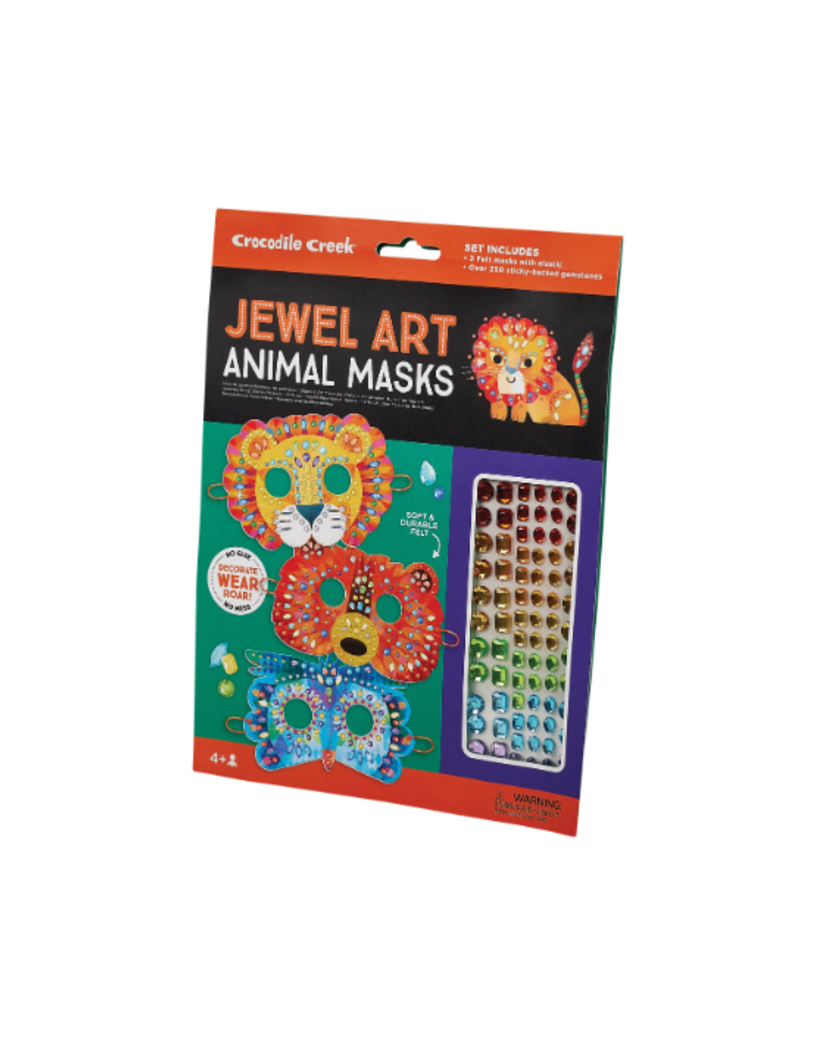 Crocodile Creek - Jewel Art / Animal Masks