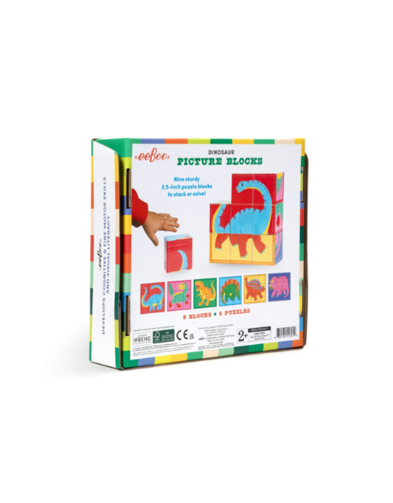 eeBoo eeBoo - Dinosaur Picture Blocks