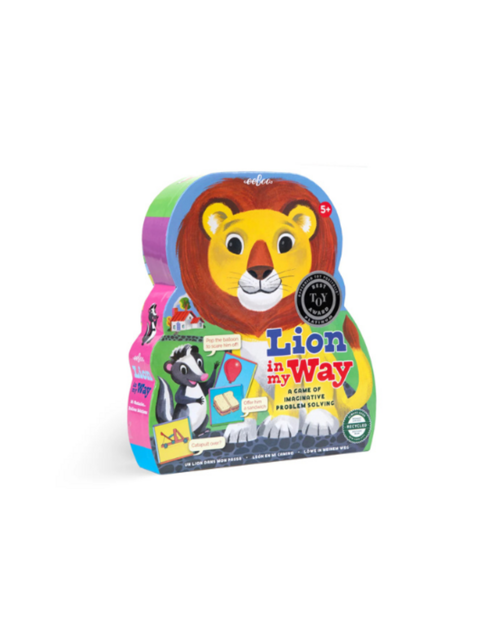 eeBoo eeBoo - Lion in My Way Shaped Game