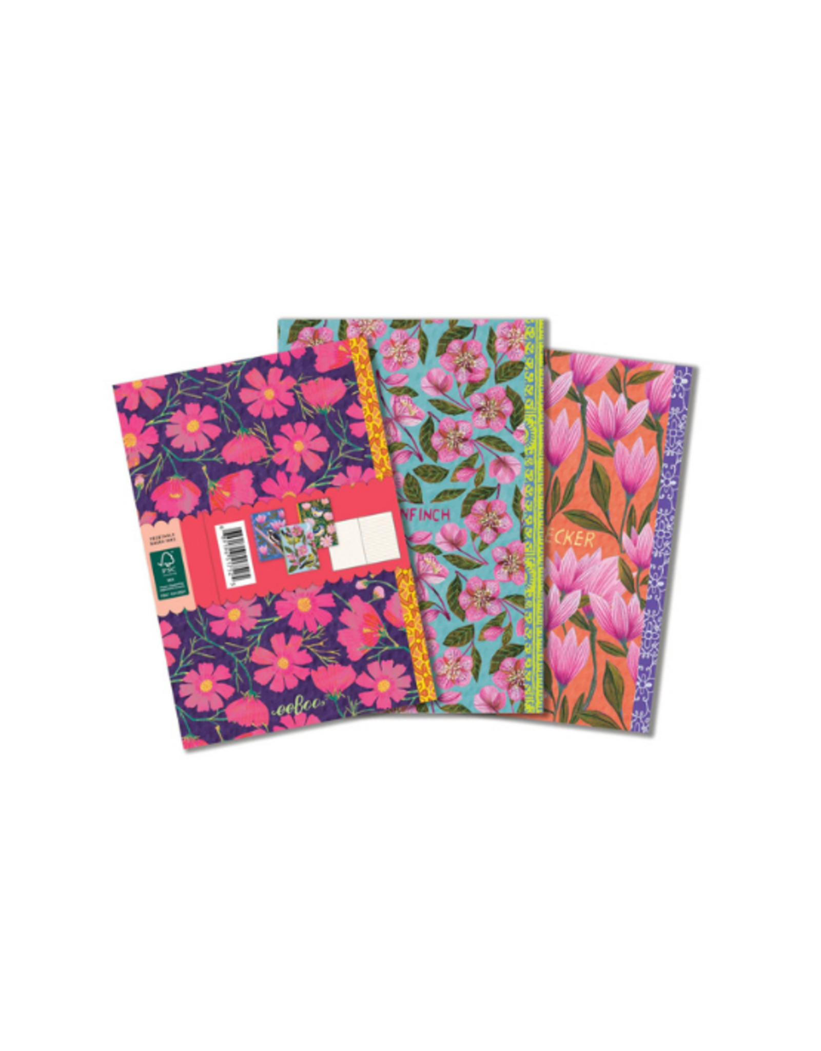 eeBoo eeBoo - Birds Little Notebook Set