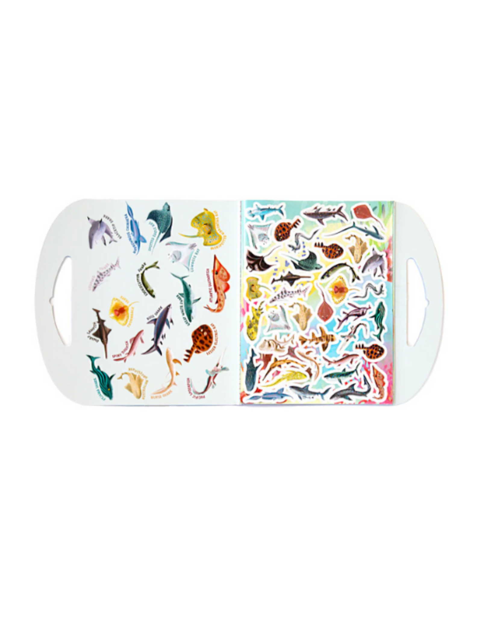 eeBoo eeBoo - Sharks & Friends Shiny Stickers