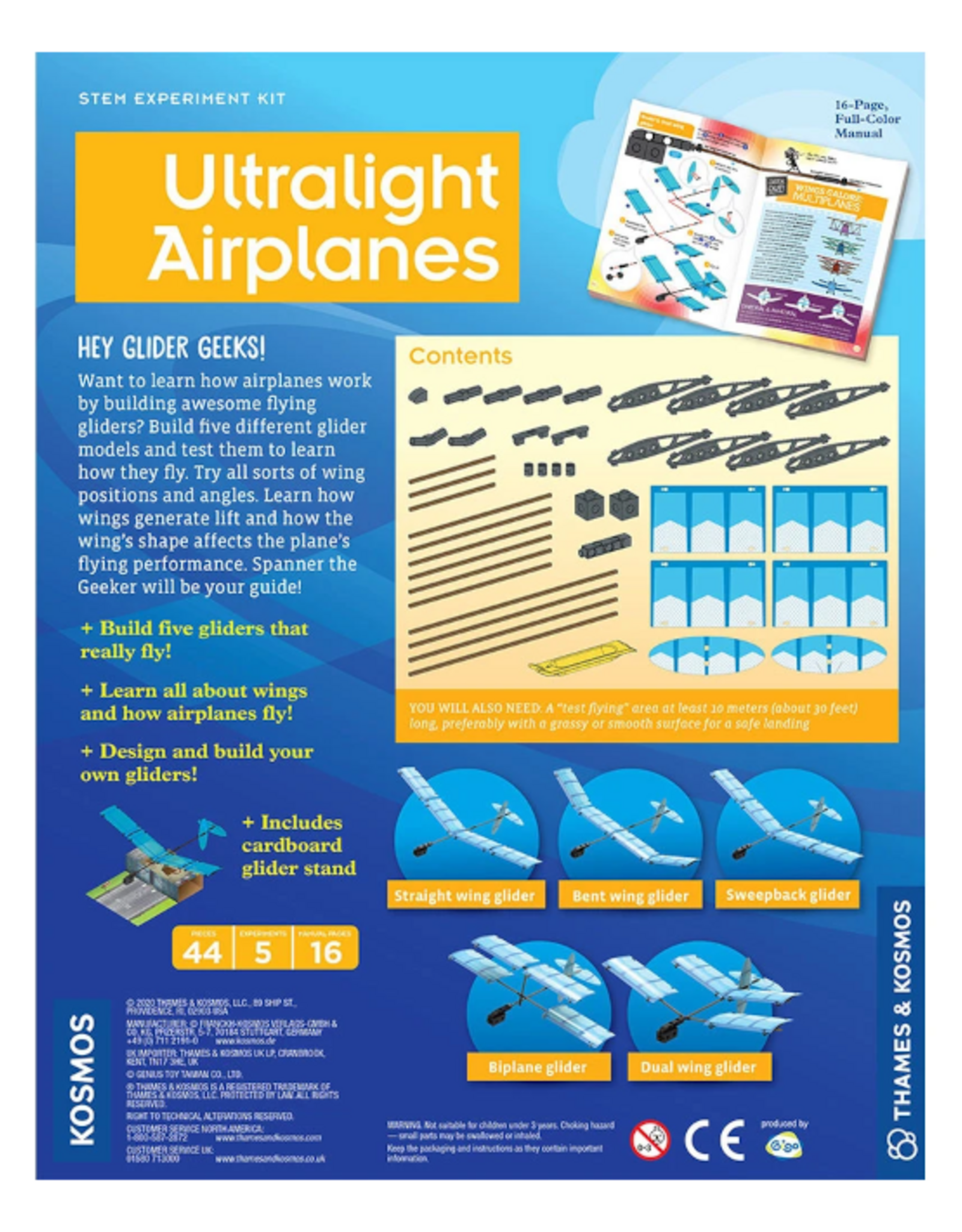 Thames & Kosmos Thames & Kosmos - Ultralight Airplanes