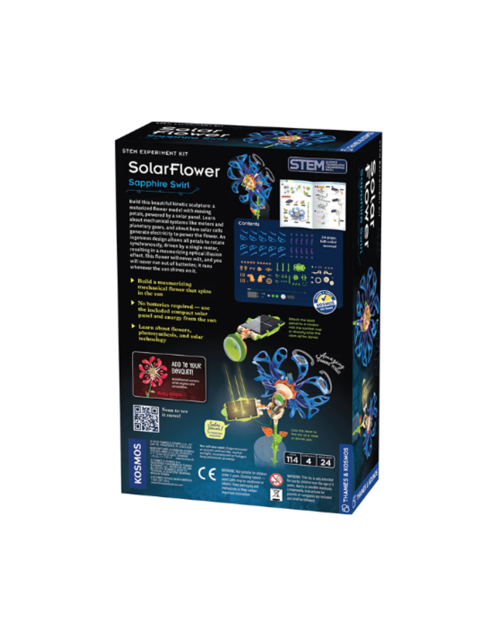 Thames & Kosmos Thames & Kosmos - SolarFlower - Sapphire Swirl