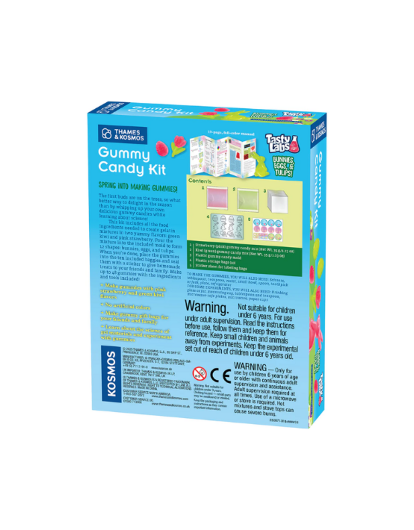 Thames & Kosmos Thames & Kosmos - Gummy Candy Kit - Bunnies, Eggs & Tulips