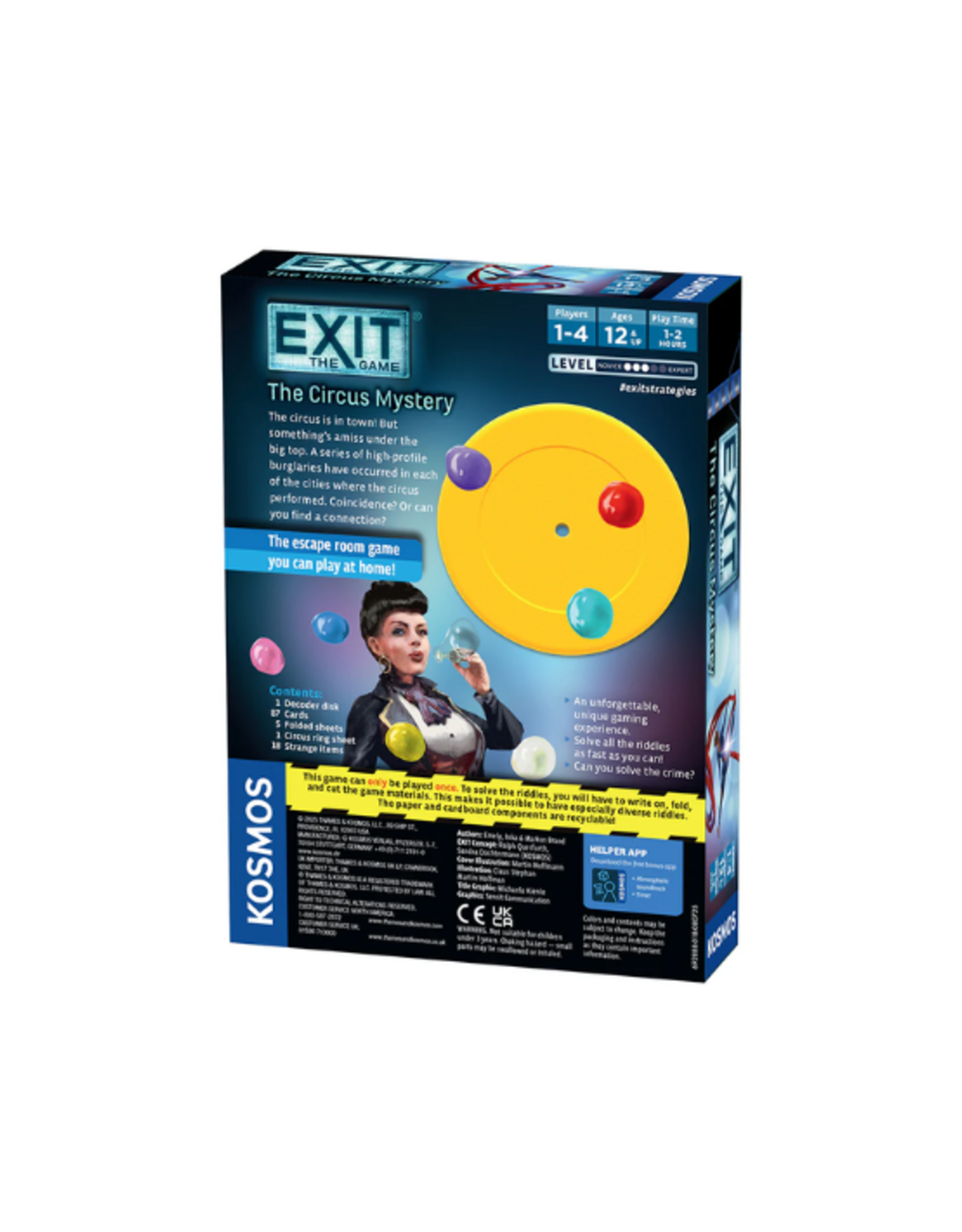 Thames & Kosmos Exit the Game - The Circus Mystery