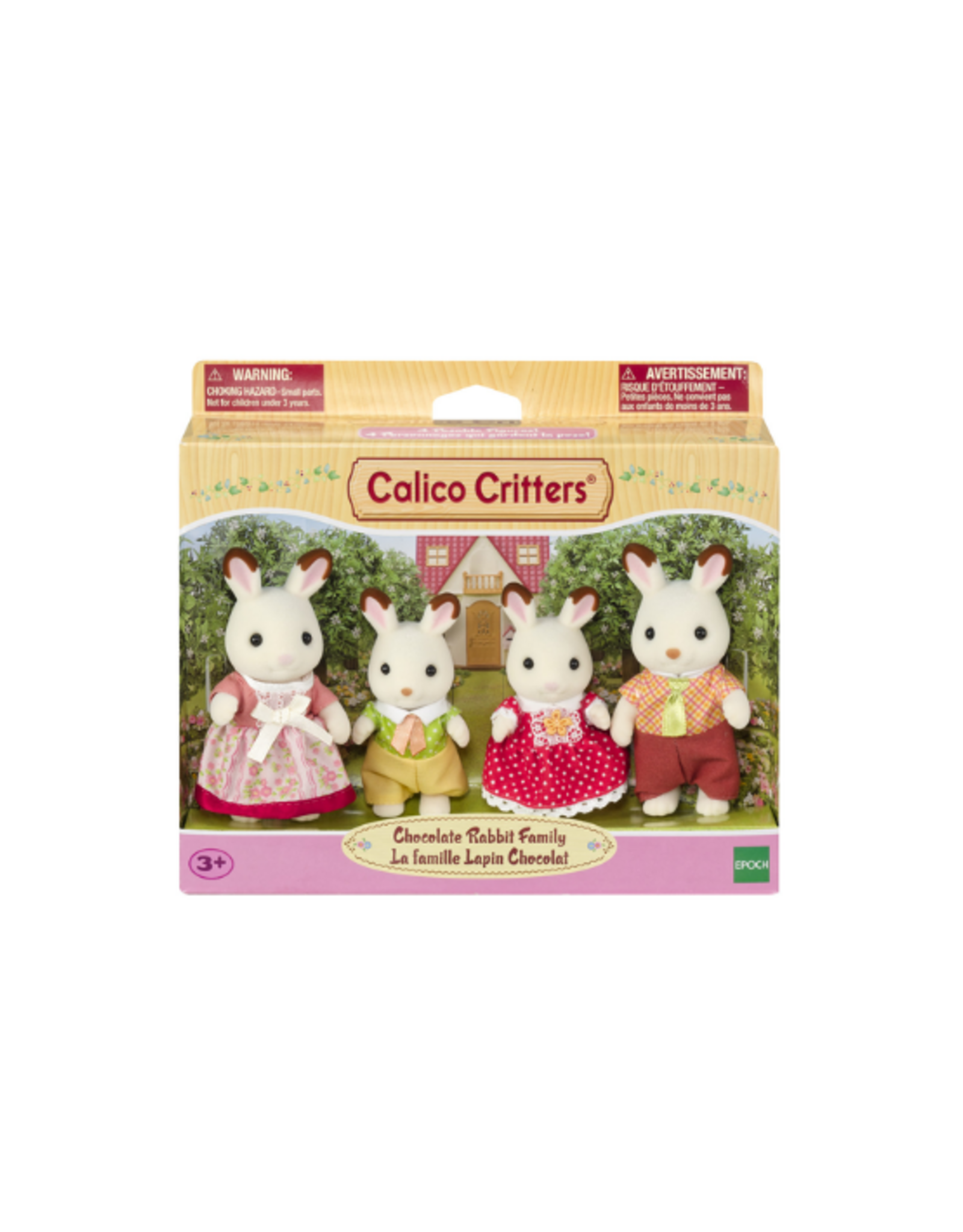 Calico Critters Calico Critters - Chocolate Rabbit Family