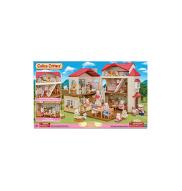 Calico Critters Red Roof Country Home Secret Attic Playroom