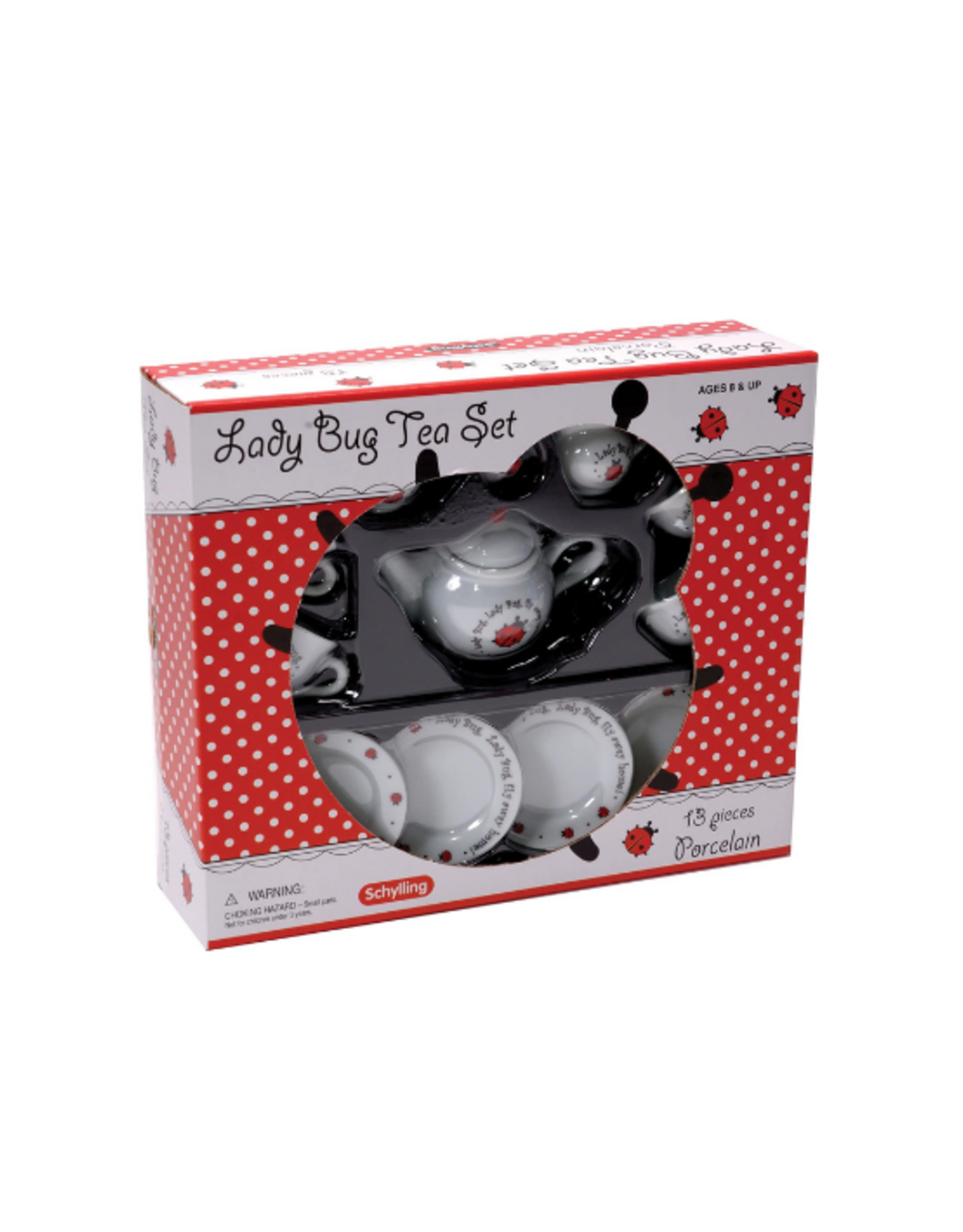 Schylling Schylling - Lady Bug Tea Set