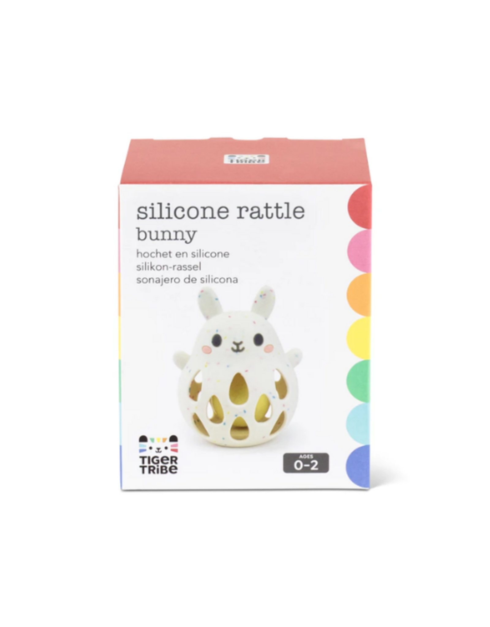 Tiger Tribe - Silicone Rattle - Bunny