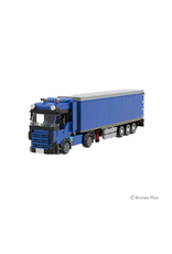 Brixies Brixies - Plus Truck with Trailer Blue