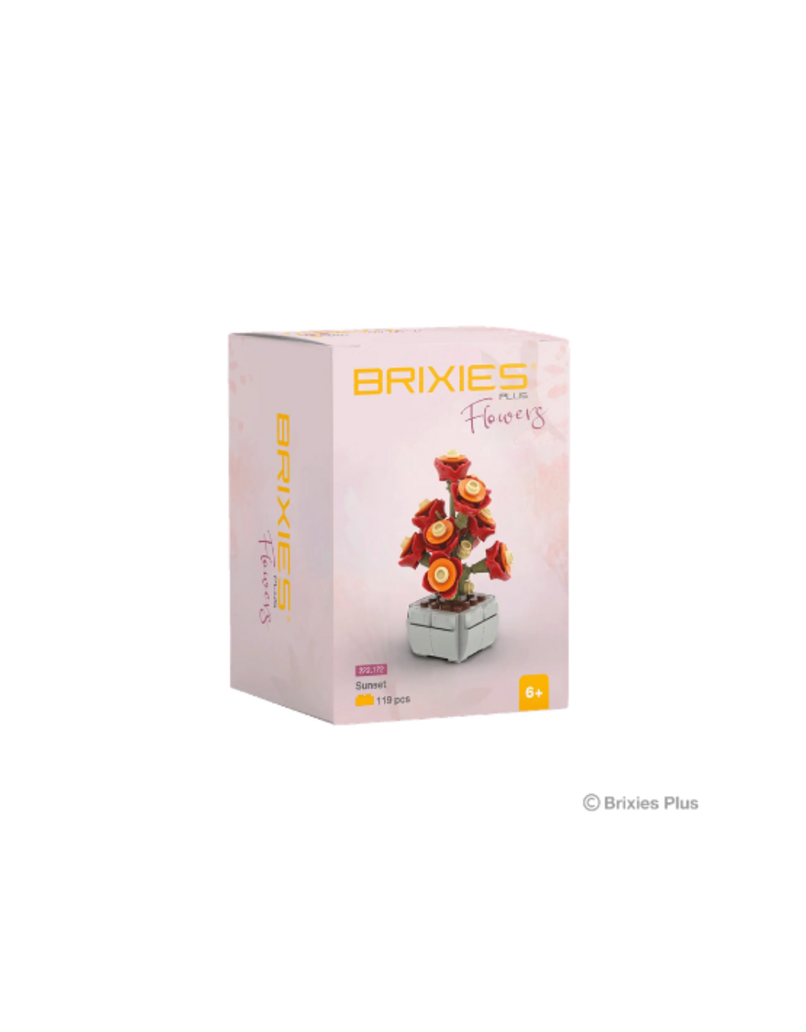 Brixies Brixies - Plus Mini Blume "Sunset"