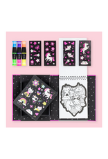 Tiger Tribe - Neon Colouring Set - Unicorns & Friends