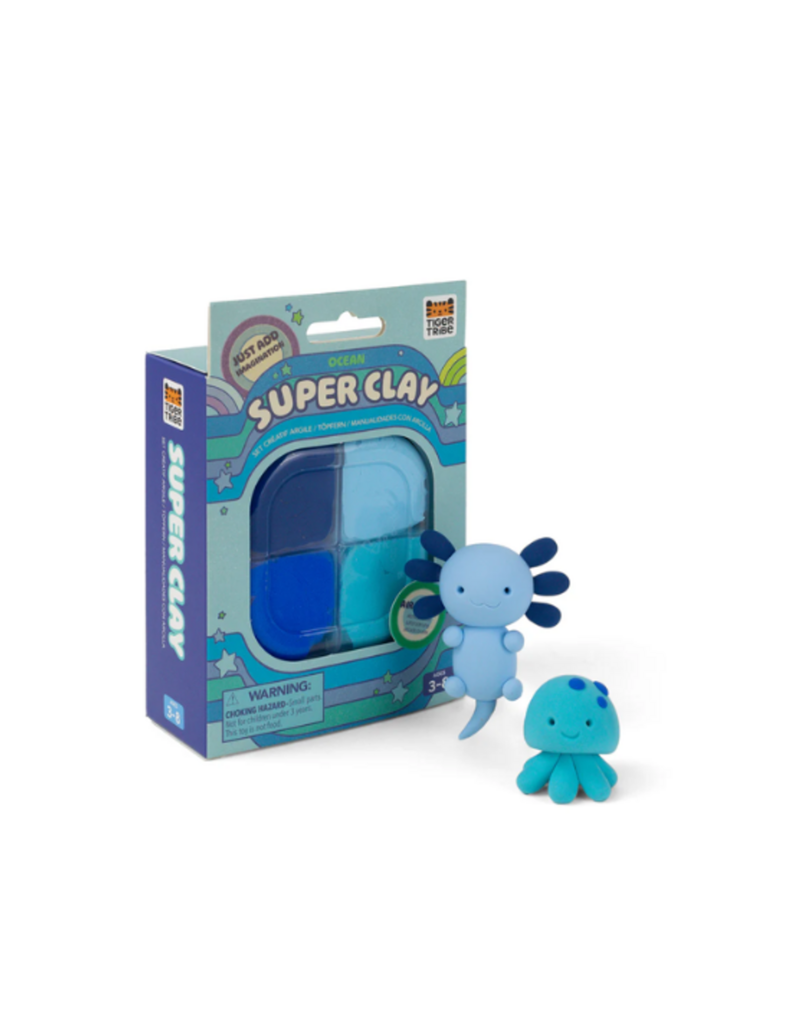 Tiger Tribe - Super Clay - Ocean (Blues)