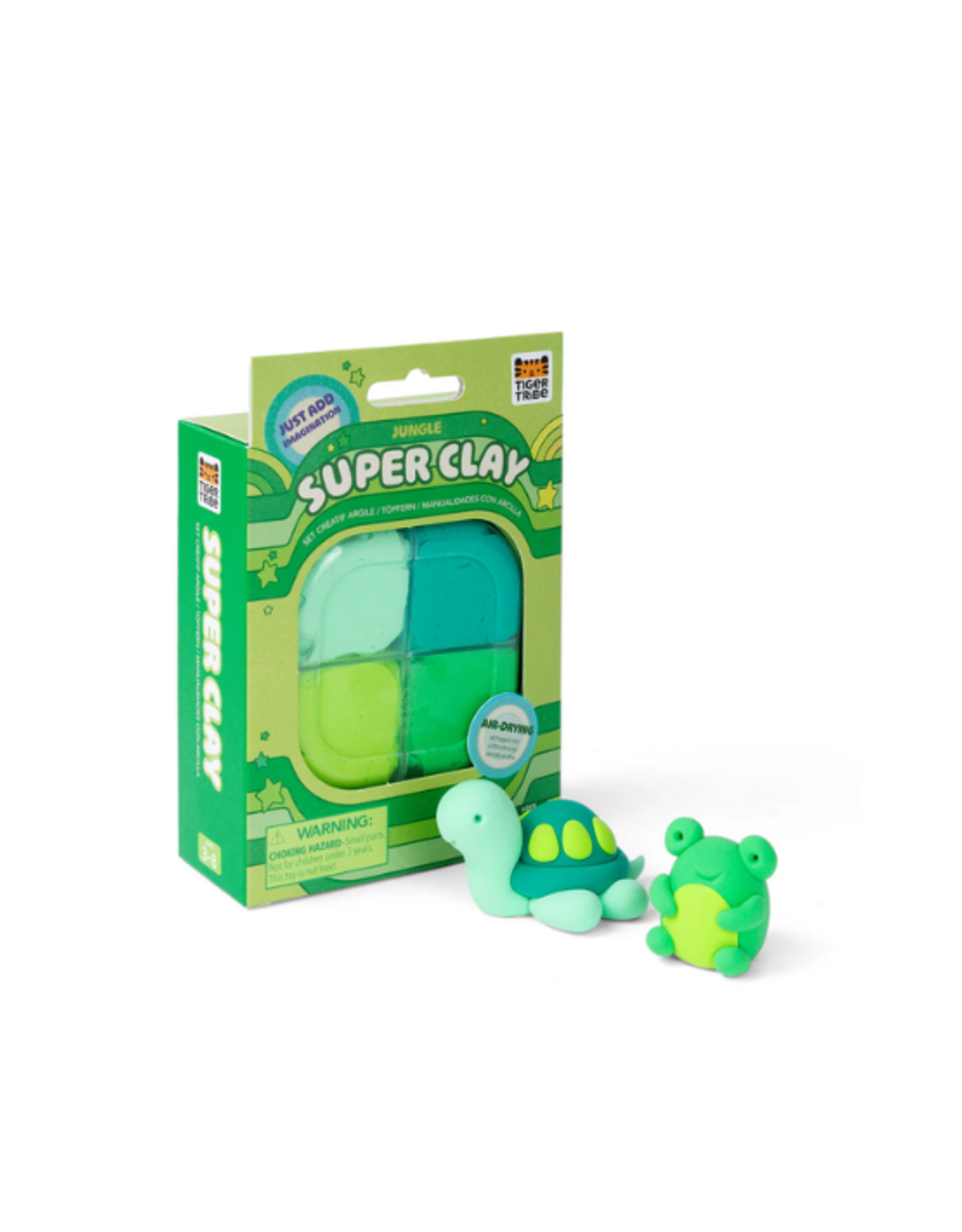 Tiger Tribe - Super Clay - Jungle (Greens)