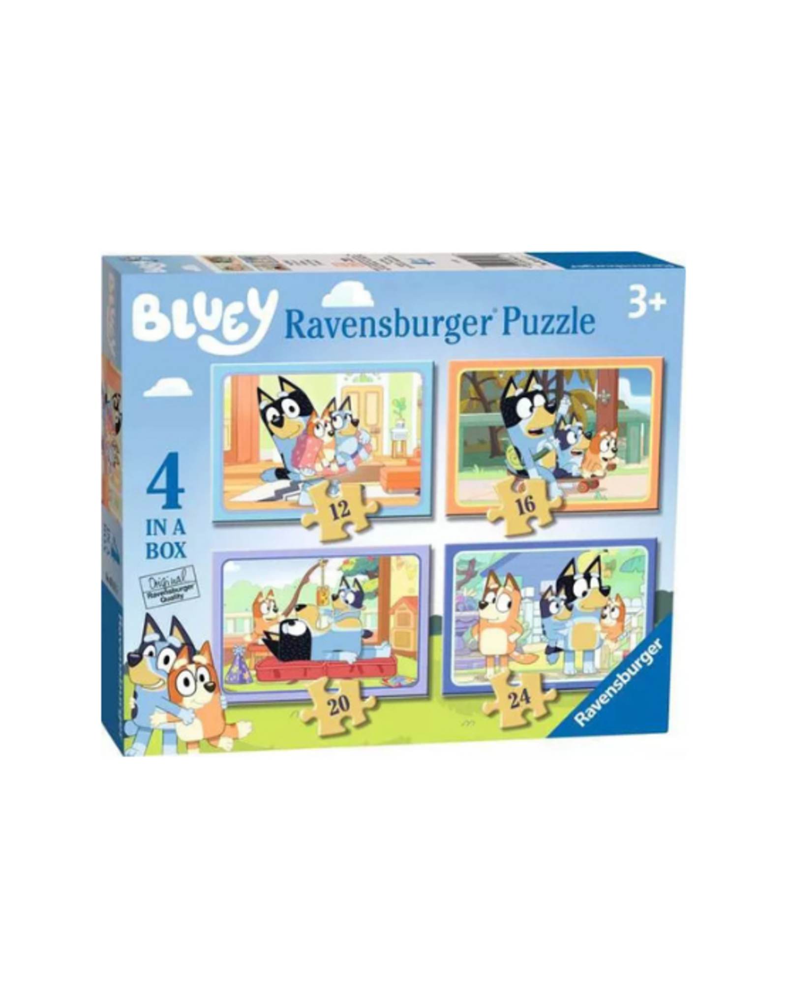 Ravensburger Ravensburger - 3+ - Bluey 4 in a Box