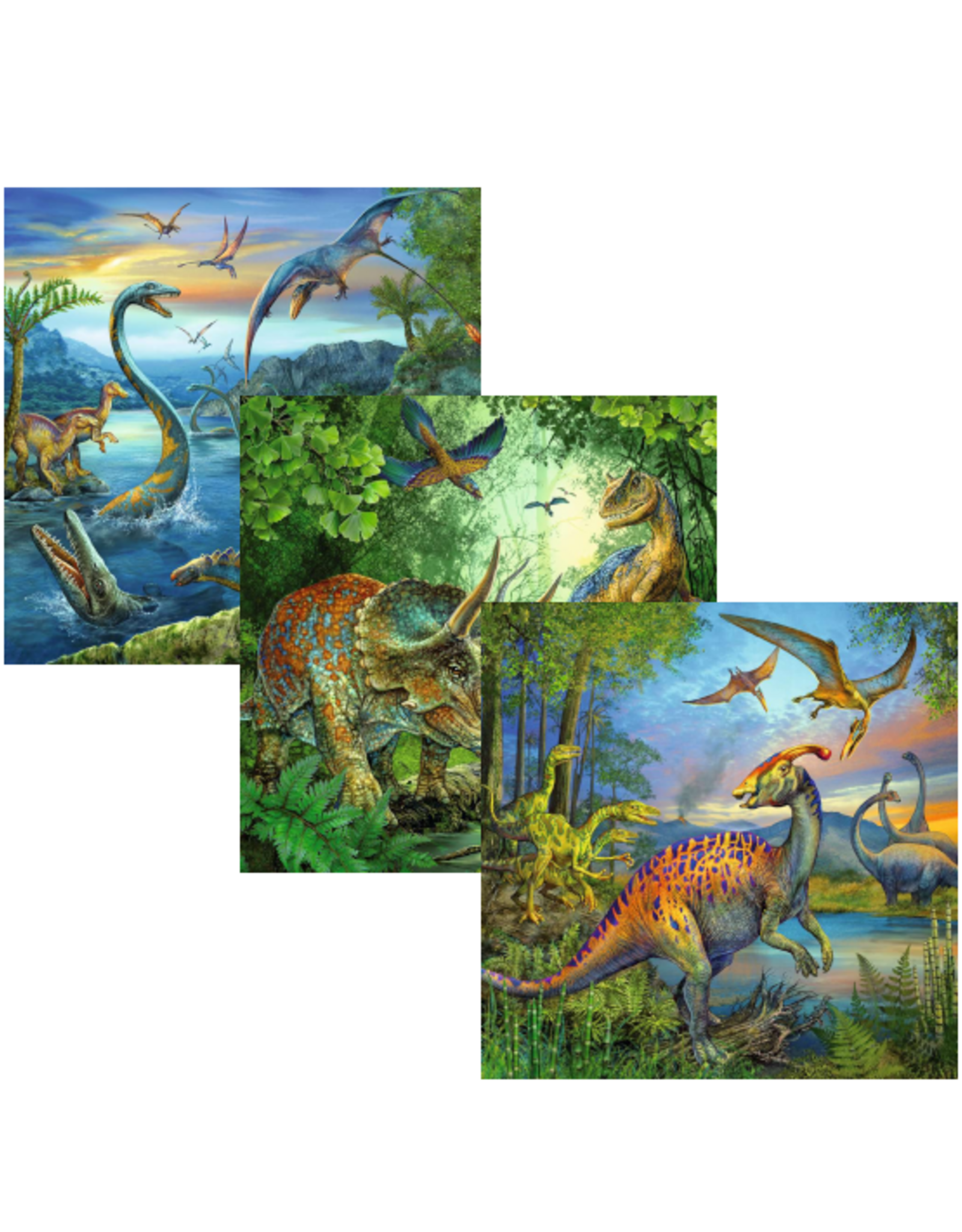 Ravensburger Ravensburger - 5+ - 3 x 49 - Dinosaur Fascination
