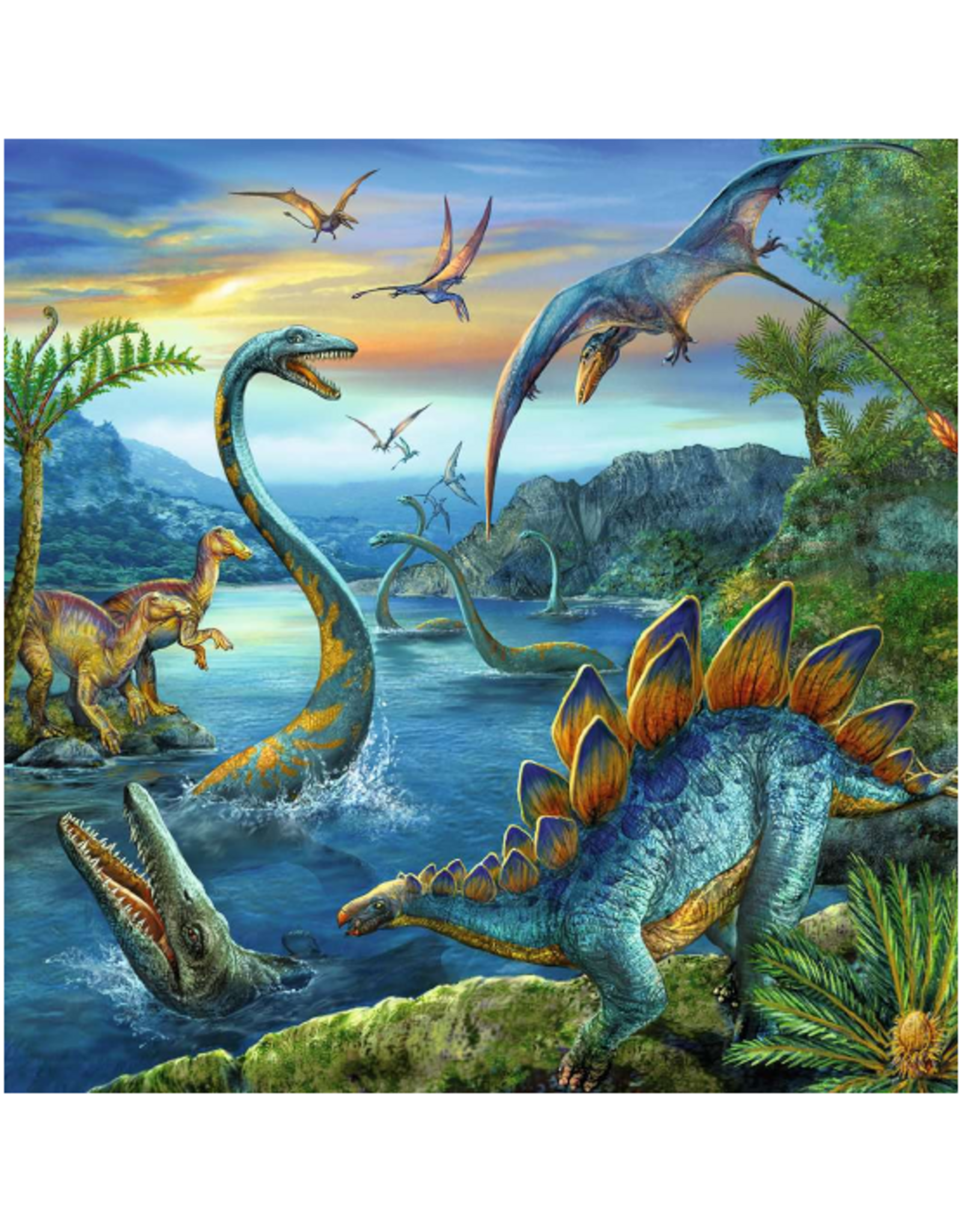 Ravensburger Ravensburger - 5+ - 3 x 49 - Dinosaur Fascination