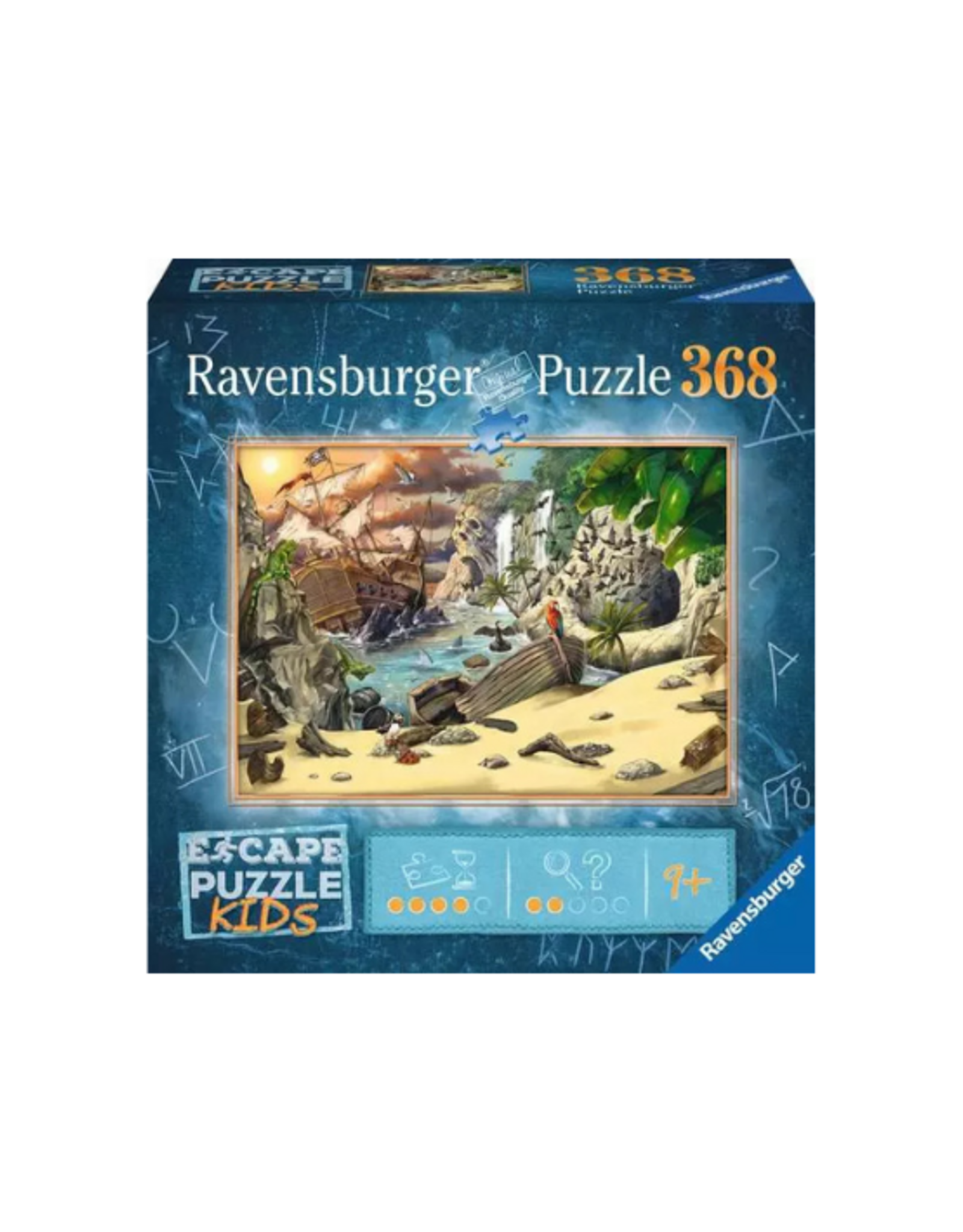 Ravensburger Ravensburger - 368pcs - Escape Puzzle - Kids Pirate’s Peril