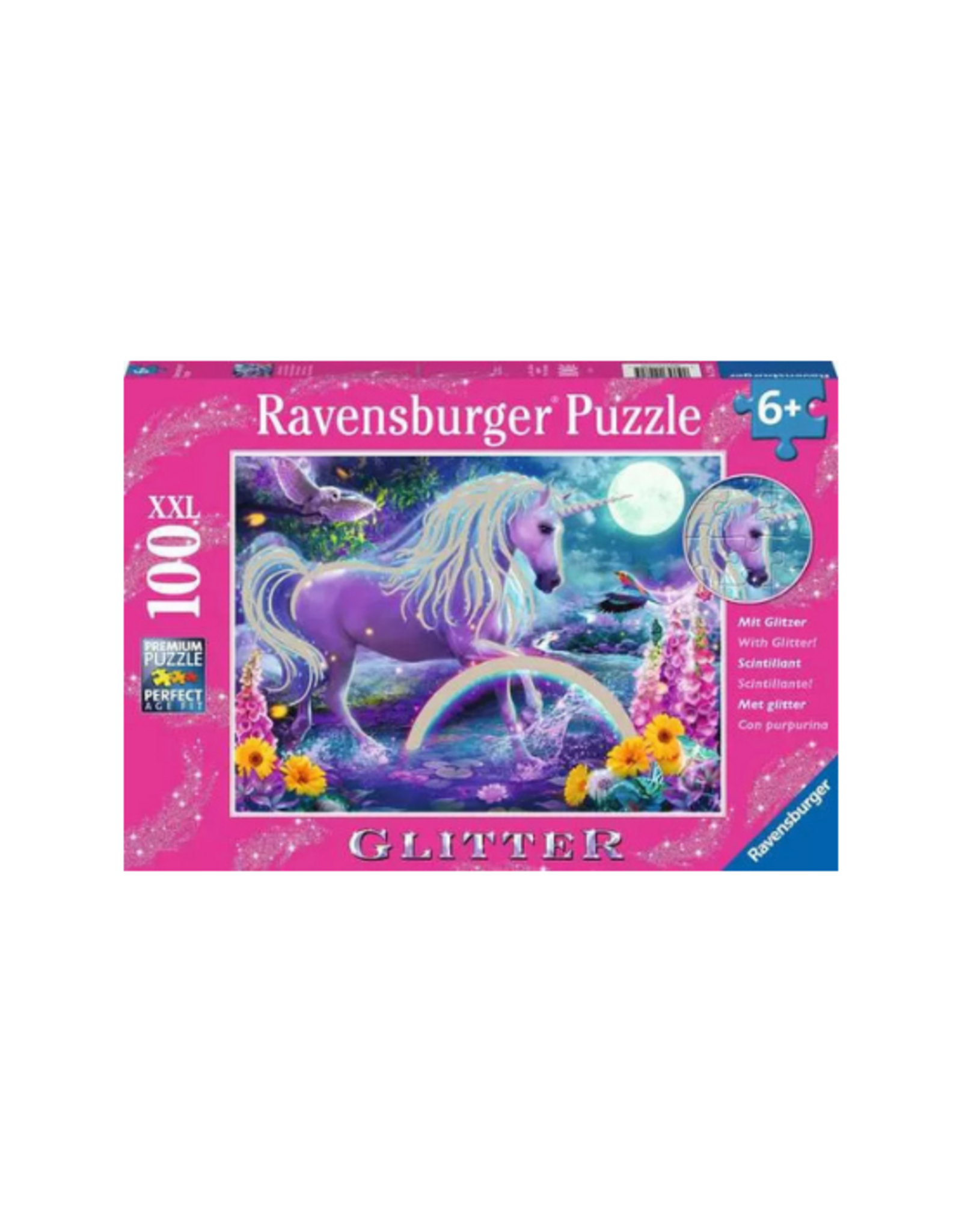 Ravensburger Ravensburger - 6+ - 100pcs - Glitter Unicorn