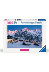 Ravensburger Ravensburger - 1000pcs - Beautiful Mountains Bernese Oberland, Murren