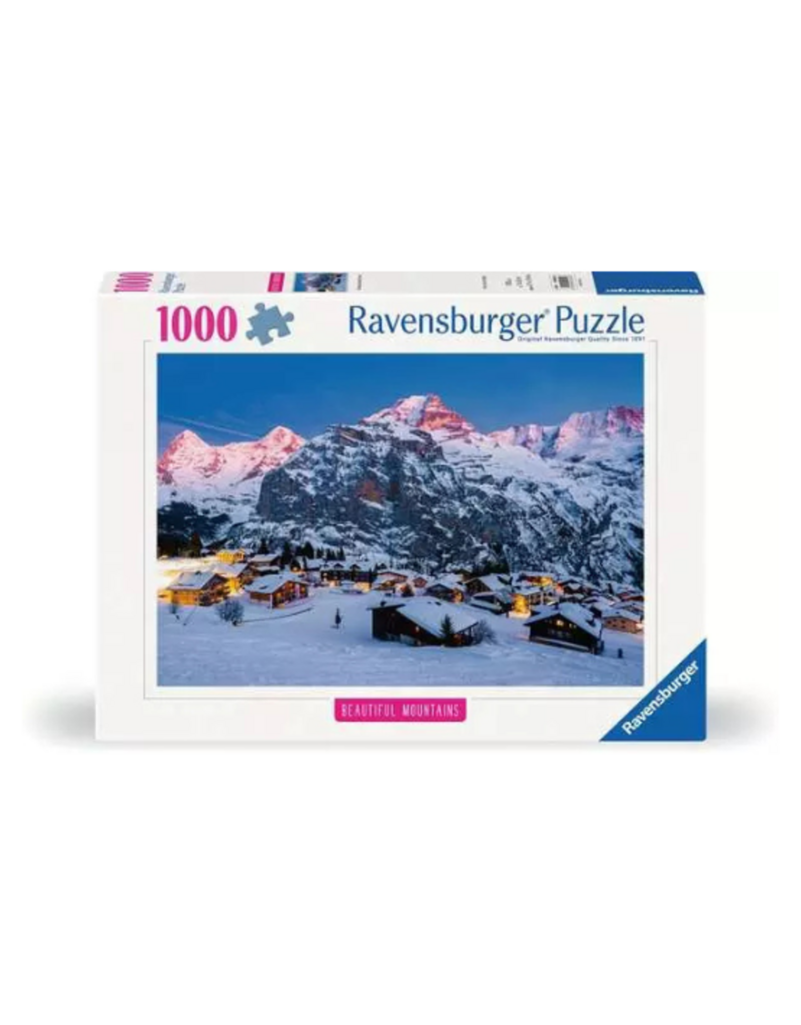 Ravensburger Ravensburger - 1000pcs - Beautiful Mountains Bernese Oberland, Murren